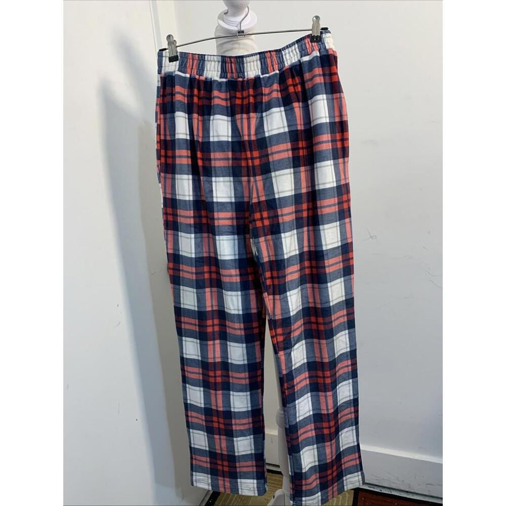Ekouaer Mens Small‎ Velour Pajama Bottoms Small Pockets Elastic Waist New NWOT